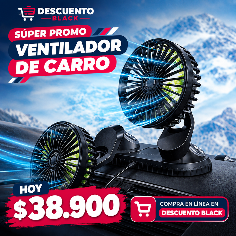 VENTILADOR DE CARRO