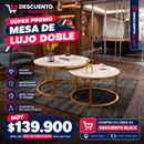 MESA DOBLE DE LUJO